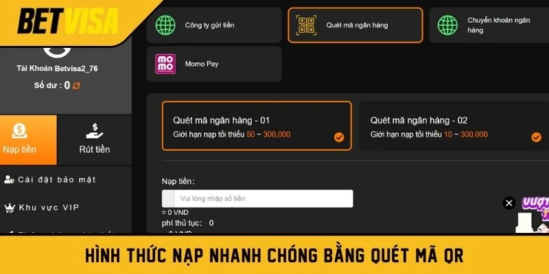 Chuyển tiền nhanh chóng qua mã QR Code